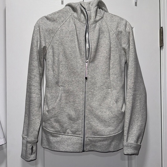 Lululemon full zip scuba hoodie - Sz 8 - Picture 1 of 3